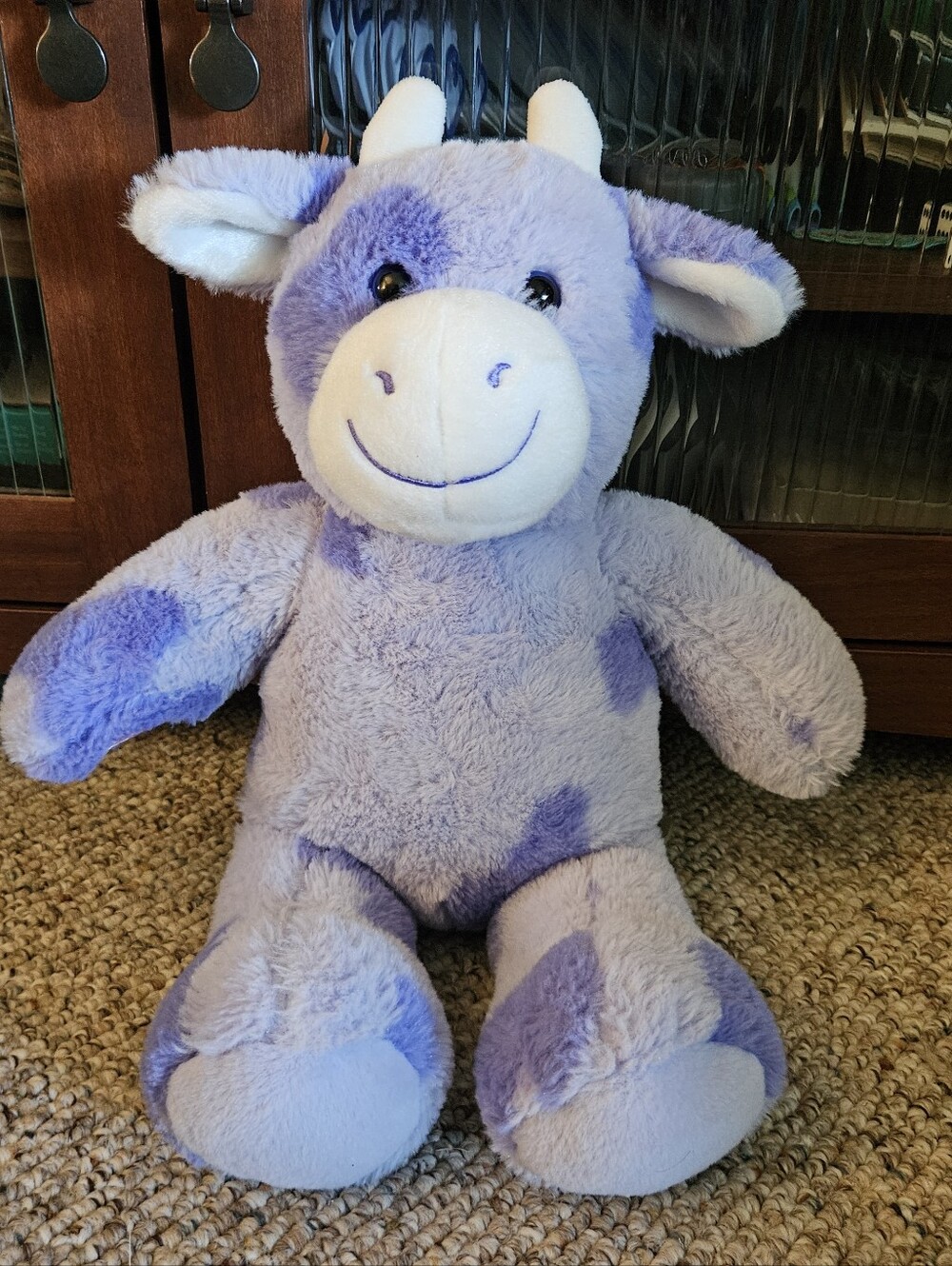 Build A Bear Purple Cow
